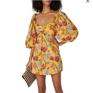 A.L.C. Elle floral print mini dress